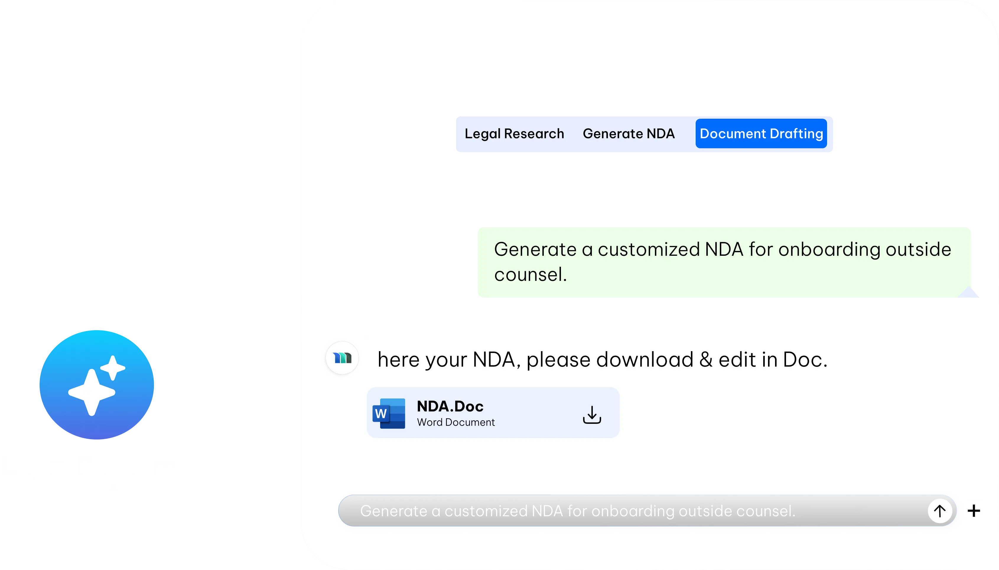 AI-Powered Document Drafting Tool