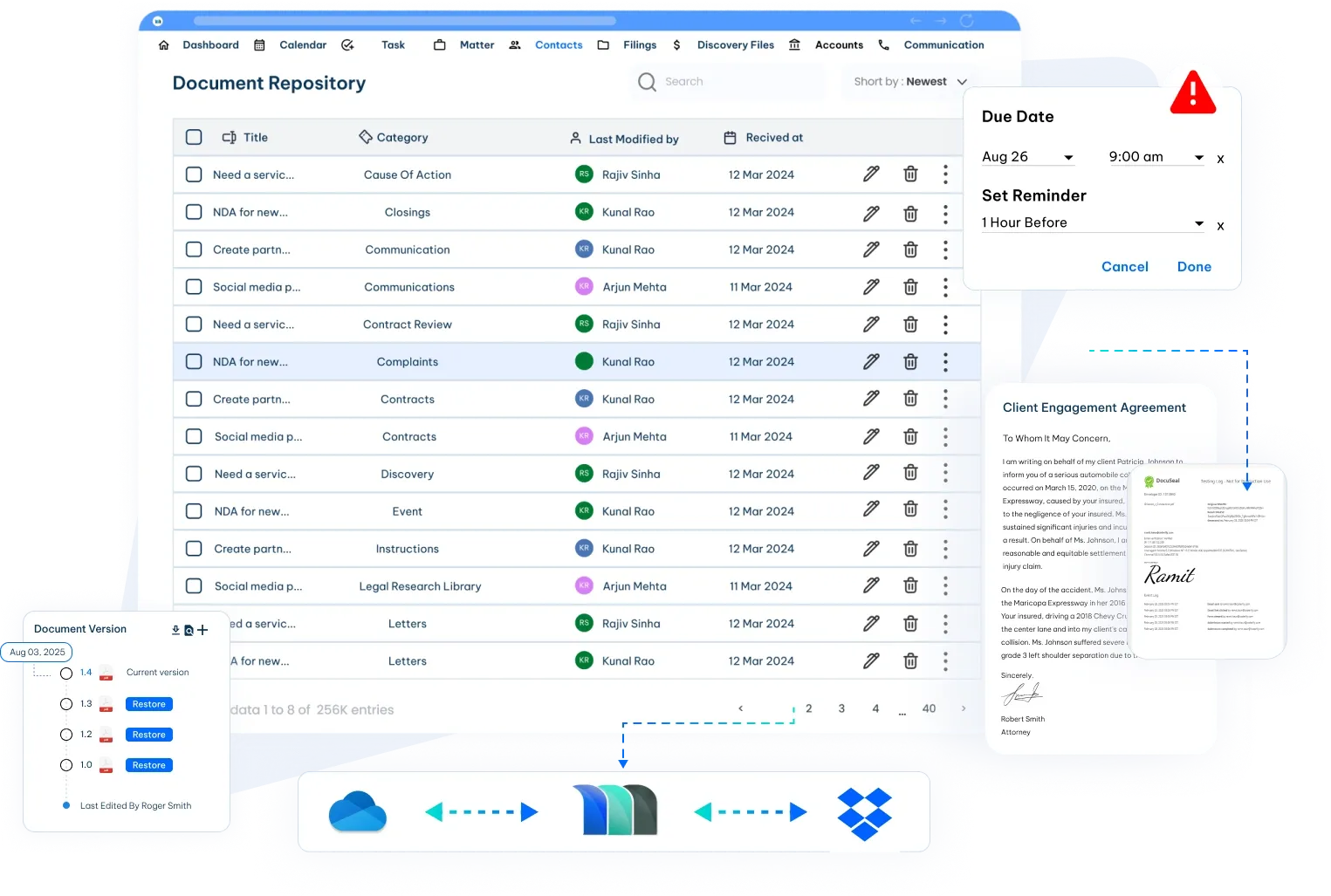 LawSuit Dashboard