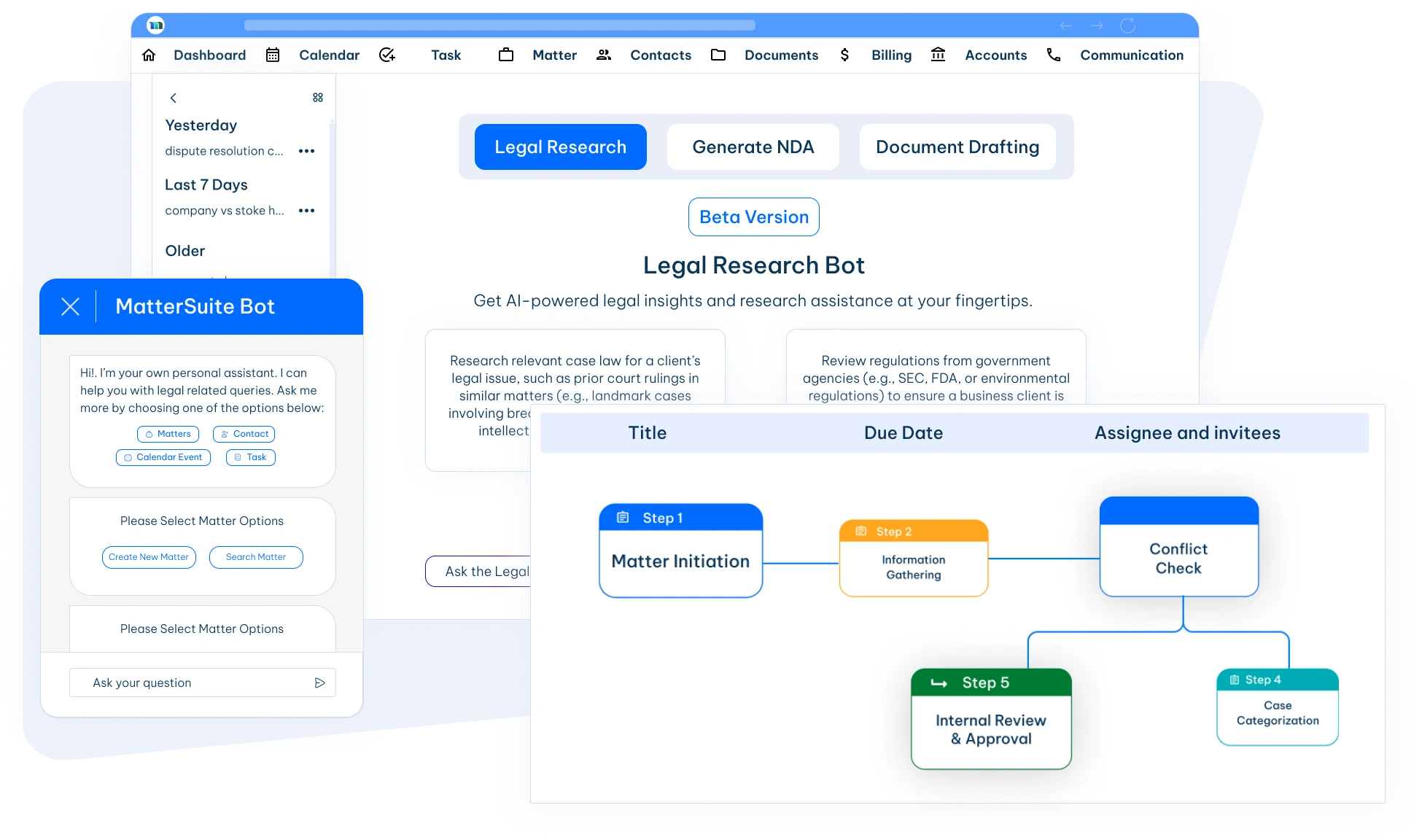 legal ai and litigation workflow automation solution