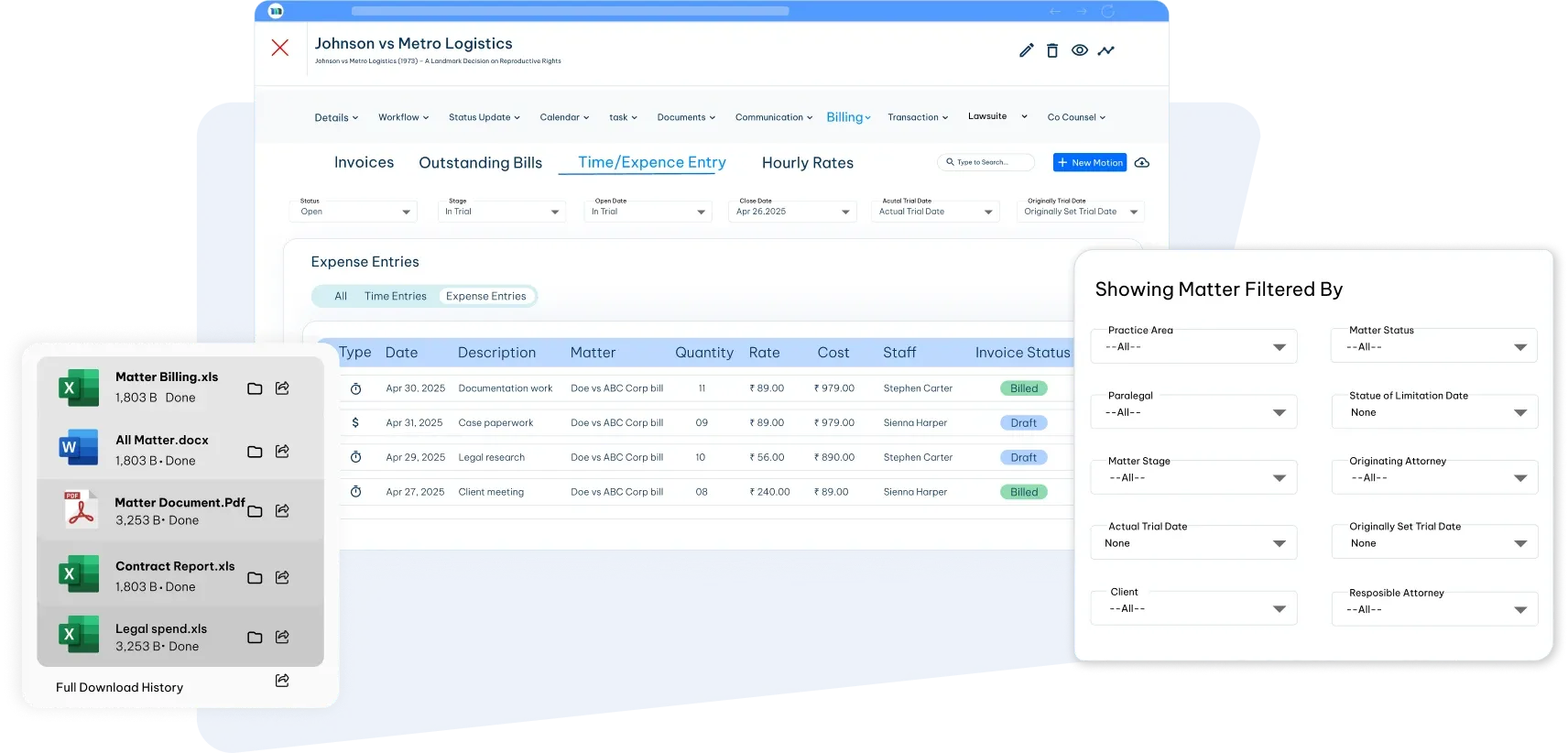 LawSuit Dashboard
