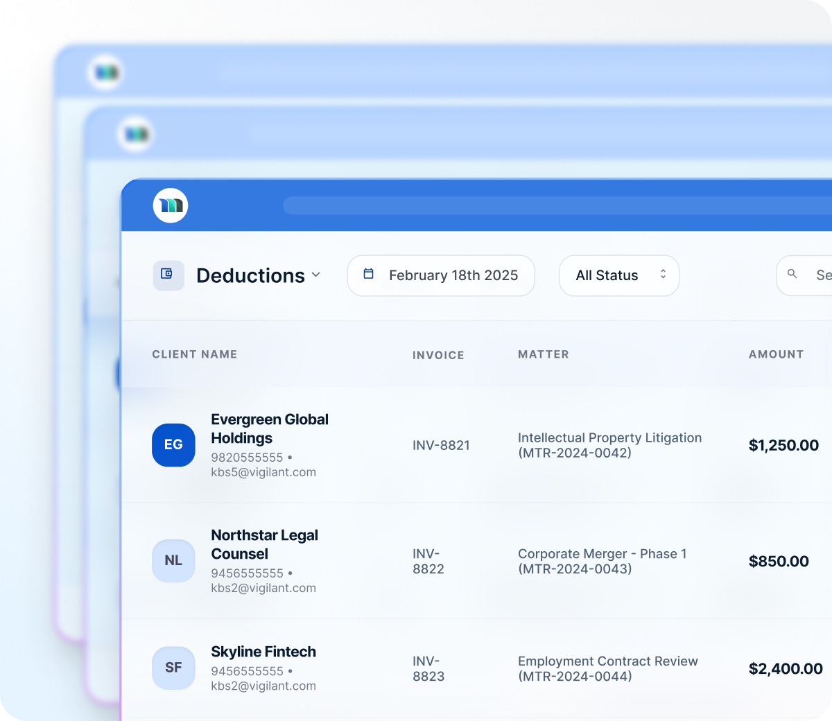 Track invoice deductions with Deduction Report TDS