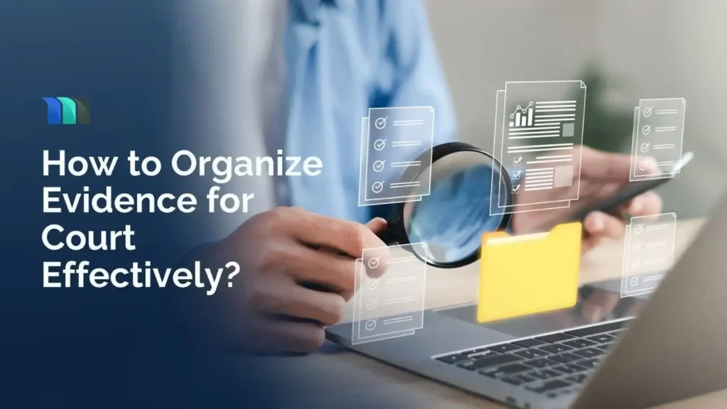 How to Organize Evidence for Court Effectively