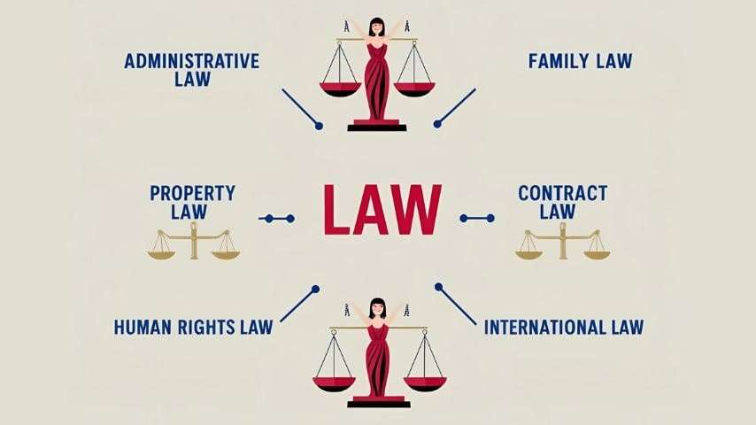 different types of law practice areas