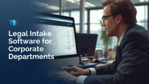 Why legal intake software is essential for corporate departments